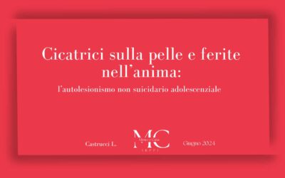 L’autolesionismo non suicidario adolescenziale